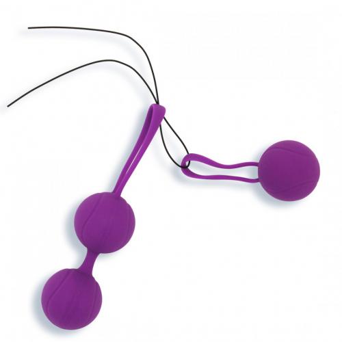 Гесс Тренажер Kegel Balls, фиолетовый (Gess, Тренажер Кегеля), фото-3