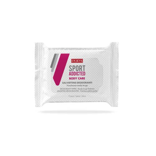 Дезодорирующие салфетки Sport Addicted Deodorant Wipes (Для ванны и тела)