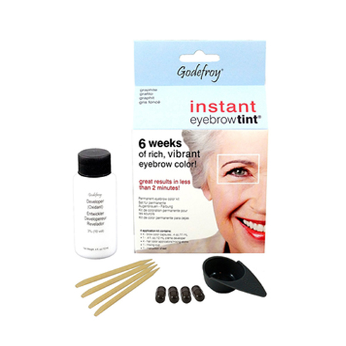 Годефрой Eyebrow Tint Graphite Краска-хна в капсулах для бровей графит, 15 капс. (Godefroy, Eyebrow)