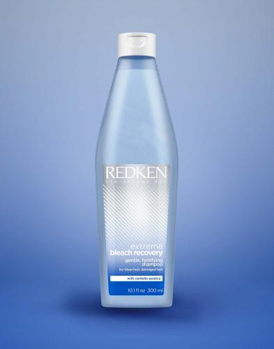 Редкен Восстанавливающий шампунь для осветленных поврежденных волос Экстрем Блич Рекавери, 300 мл (Redken, Уход за волосами, Extreme Bleach Recovery), фото-2