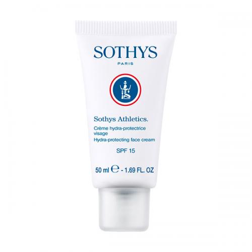 Сотис Париж Увлажняющий защитный крем с тоном Hydra-protecting SPF 15, 50 мл (Sothys Paris, Body, Athletics)