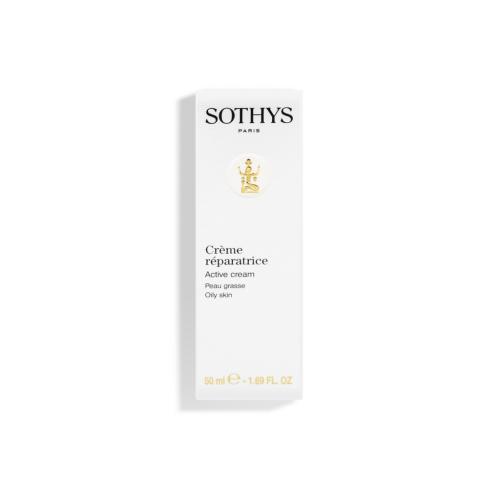 Сотис Париж Восстанавливающий активный крем Oily Skin для жирной кожи, 50 мл (Sothys Paris, Oily Skin), фото-5