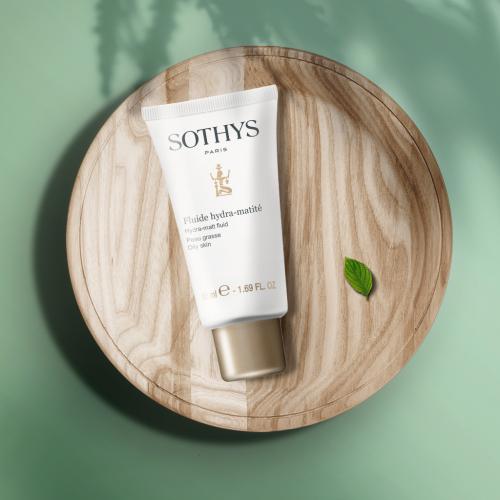 Сотис Париж Увлажняющий матирующий флюид Oily Skin для жирной кожи, 50 мл (Sothys Paris, Oily Skin), фото-2