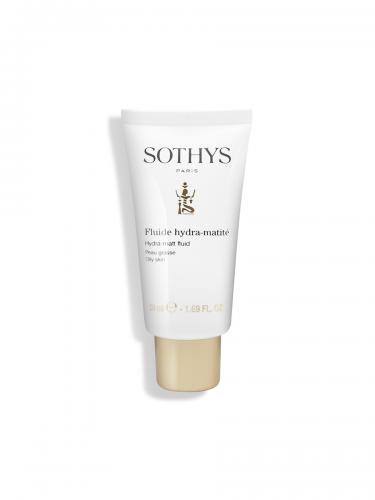 Сотис Париж Увлажняющий матирующий флюид Oily Skin для жирной кожи, 50 мл (Sothys Paris, Oily Skin), фото-3