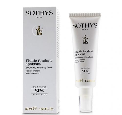 Сотис Париж Успокаивающий флюид для чувствительной кожи, 50 мл (Sothys Paris, Sensitive Skin Line With Spa Thermal Water), фото-3