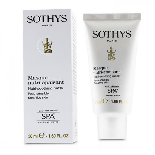 Сотис Париж Успокаивающая питательная SOS-маска для чувствительной кожи, 50 мл (Sothys Paris, Sensitive Skin Line With Spa Thermal Water), фото-3