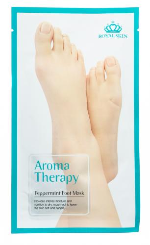 Увлажняющие носочки Aromatherapy Peppermint, 1 шт. (Для ног)