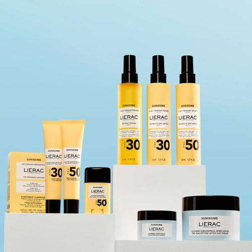 Лиерак Солнцезащитный лосьон для тела SPF30, 150 мл (Lierac, Sunissime), фото-3
