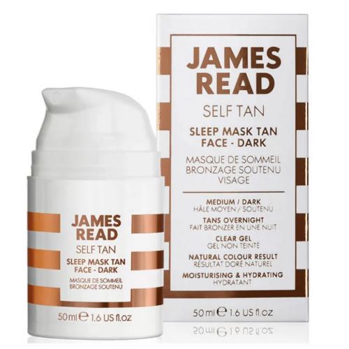 Джеймс Рид Ночная маска для лица Уход и загар, темная, 50 мл (James Read, Self Tan), фото-2