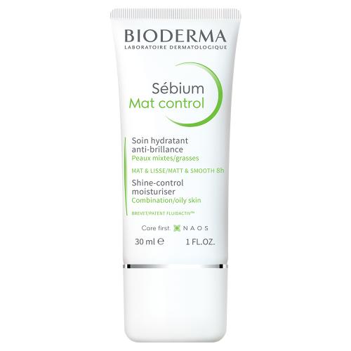 Биодерма Матирующий крем для жирной кожи Мат контроль, 30 мл (Bioderma, Sebium)