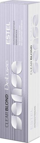 Эстель Полуперманентная крем-краска Sense Clear Blond, 60 мл (Estel Professional, De Luxe), фото-3