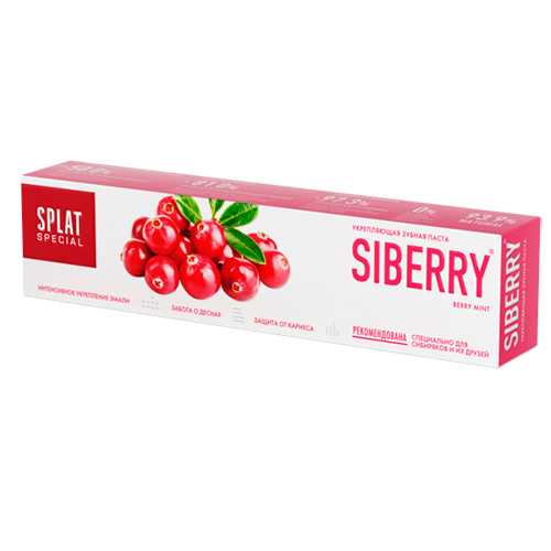 Сплат Зубная паста Siberry, 75 мл (Splat, Special), фото-4