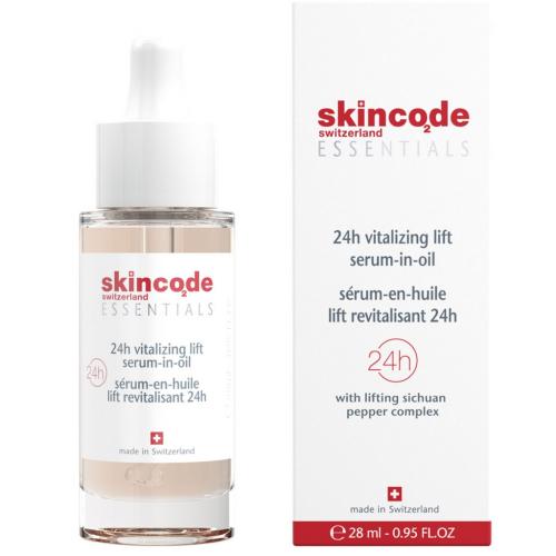 Скинкод Ревитализирующая подтягивающая сыворотка в масле, 28 мл (Skincode, Essentials 24h)