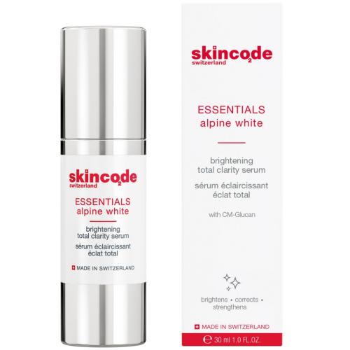 Скинкод Осветляющая сыворотка, придающая сияние, 30 мл (Skincode, Essentials Alpine White)