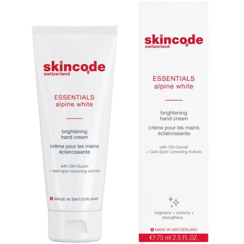 Скинкод Осветляющий крем для рук, 75 мл (Skincode, Essentials Alpine White)