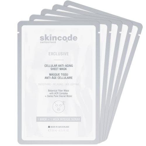 Скинкод Клеточная антивозрастная маска, 20 мл х 5 шт (Skincode, Exclusive)