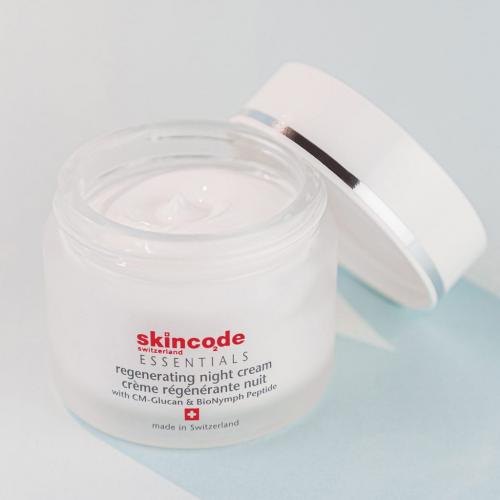 Скинкод Восстанавливающий ночной крем, 50 мл (Skincode, Essentials), фото-3