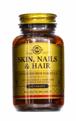 Солгар Комплекс  витаминов, минералов и аминокислот  для кожи, волос и ногтей в таблетках, 60 шт (Solgar, Витамины), фото-7