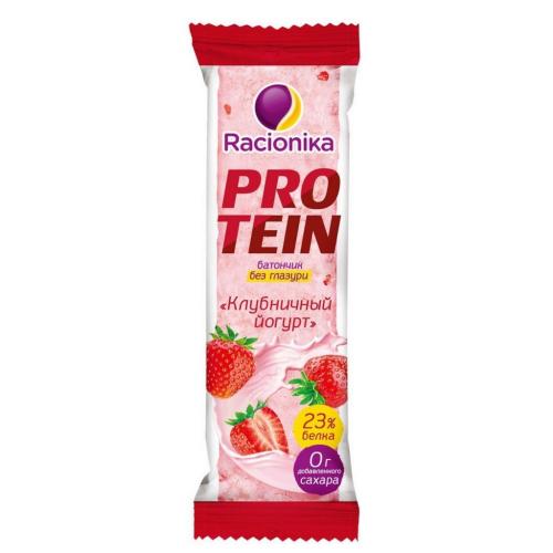 Батончик &quot;Protein&quot; высокобелковый, клубничный йогурт, 45 г ()