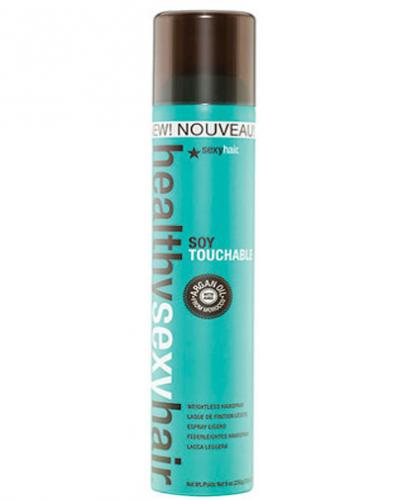Soy Touchable Лак подвижной фиксации 310 мл (Healthy Sexy Hair)
