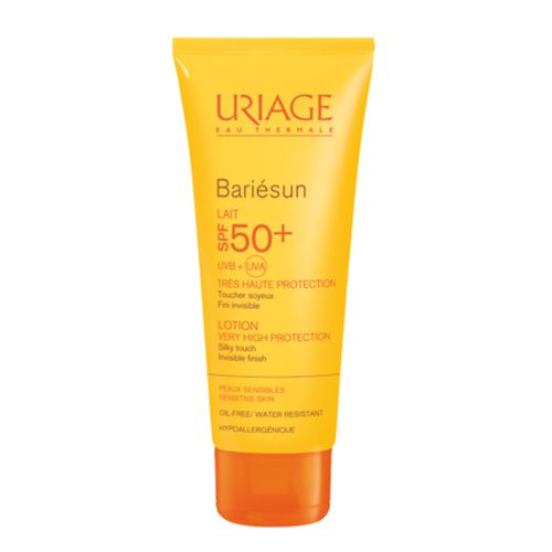 Урьяж Солнцезащитное молочко для лица и тела SPF50+ Барьесан, 100 мл (Uriage, Bariesun)
