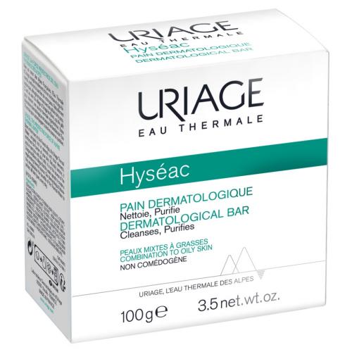 Урьяж Дерматологическое мыло Исеак, 100 г (Uriage, Hyseac)