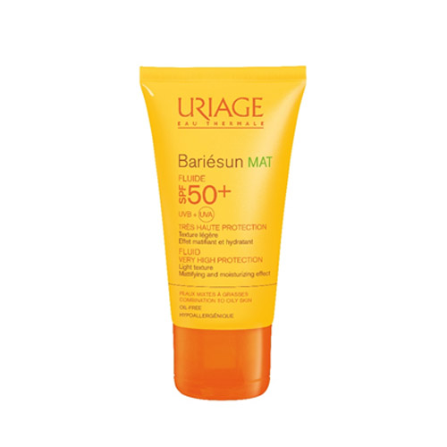 Урьяж Матирующая эмульсия SPF50+, 50 мл (Uriage, Bariesun), фото-2