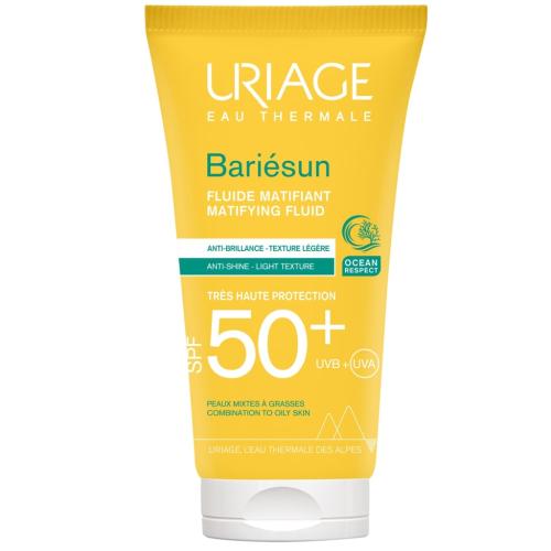 Урьяж Матирующая эмульсия SPF50+, 50 мл (Uriage, Bariesun)