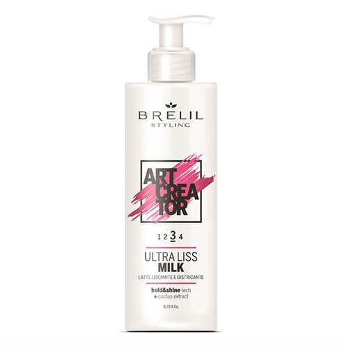 Брелил Профессионал Ультраразглаживающее молочко для волос Ultra Liss Milk, 200 мл (Brelil Professional, Art Creator)