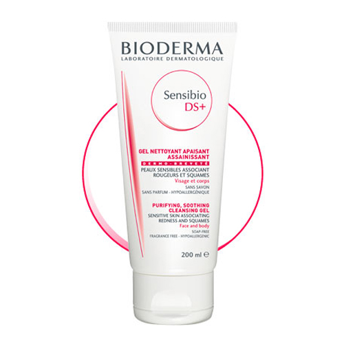 Биодерма Очищающий гель Сенсибио DS+ 200 мл (Bioderma, Sensibio)