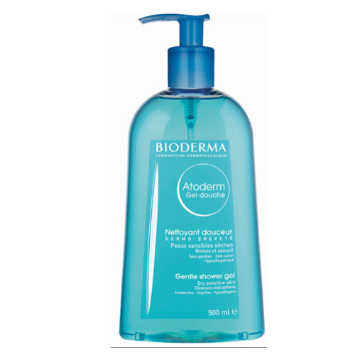 Биодерма Мягкий очищающий гель для душа, 500 мл (Bioderma, Atoderm), фото-2