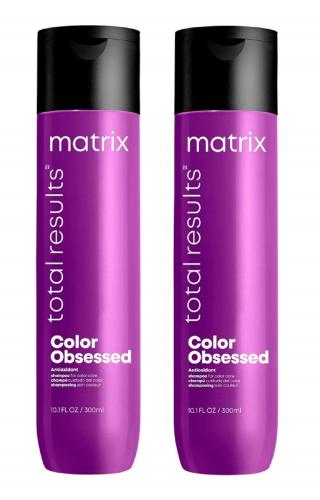 Матрикс Набор Колор Обсэссд Шампунь с антиоксидантами для окрашенных волос, 2*300 мл (Matrix, Total results, Color Obsessed)