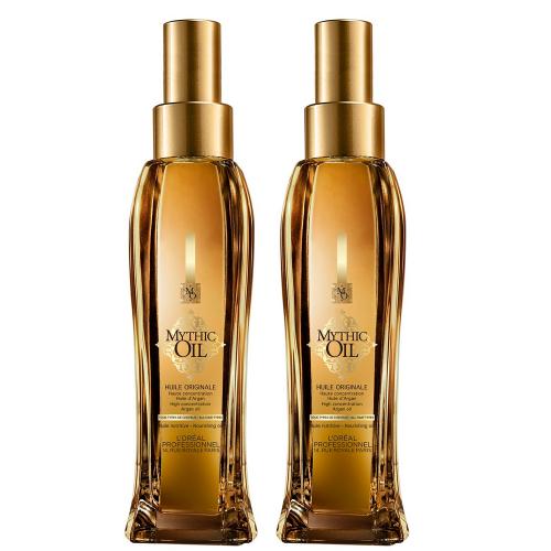 Лореаль Профессионель Набор Митик Ойл Питательное масло, 2*100 мл (L'Oreal Professionnel, Уход за волосами, Mythic Oil)