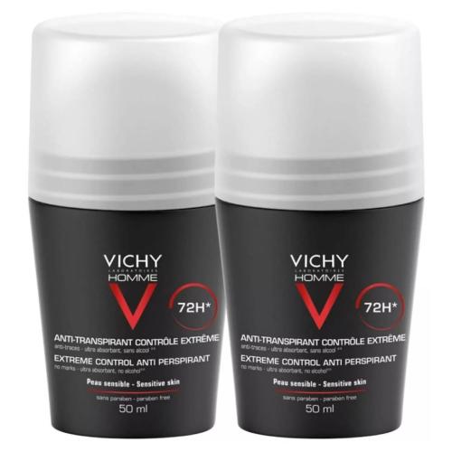 Виши Дезодорант против избыточного потоотделения, 2х50 мл (Vichy, Deodorant)