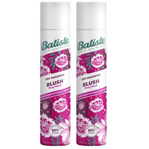 Батист Комплект Blush Сухой шампунь, 2 шт х 200 мл (Batiste, Fragrance)