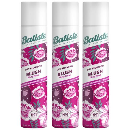 Батист Комплект Blush Сухой шампунь, 3 шт х 200 мл (Batiste, Fragrance)