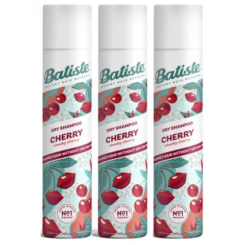 Батист Комплект Cherry Сухой шампунь, 3 шт х 200 мл (Batiste, Fragrance)