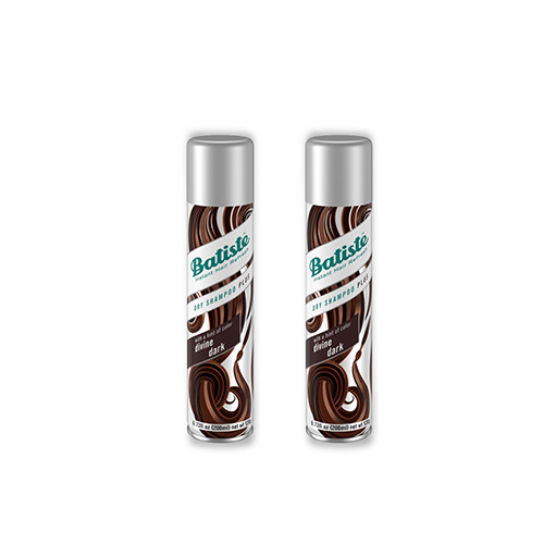 Батист Комплект Divine dark Сухой шампунь, 2 шт х 200 мл (Batiste, Color)