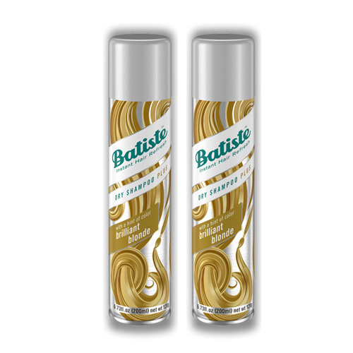 Батист Комплект Light Brilliant Blonde Сухой шампунь 2 шт х 200 мл (Batiste, Color)