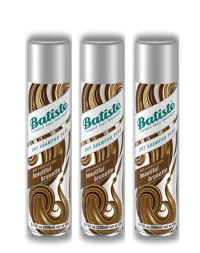 Батист Комплект Medium Beautiful Brunette Сухой шампунь 3 шт х 200 мл (Batiste, Color)