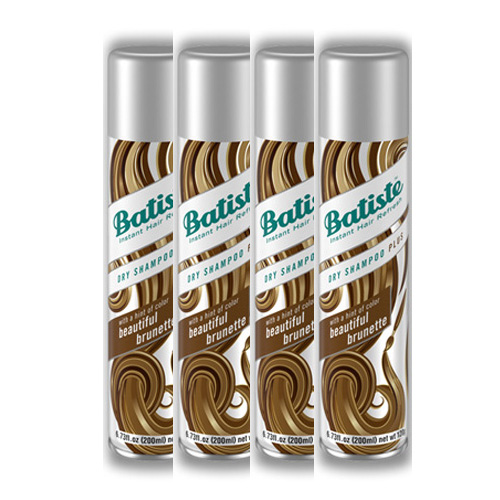 Батист Комплект Medium Beautiful Brunette Сухой шампунь 4 шт х 200 мл (Batiste, Color)