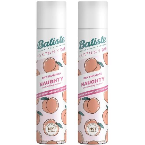 Батист Сухой шампунь для волос Naughty с ягодным ароматом, 2 х 200 мл (Batiste, Fragrance)