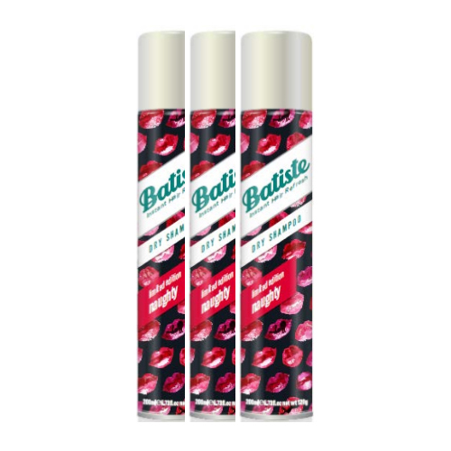 Батист Комплект Naughty Сухой шампунь, 3 шт х 200 мл (Batiste, Fragrance)