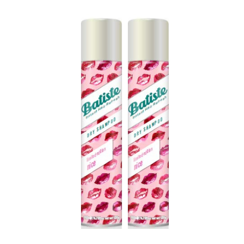 Батист Комплект Nice Сухой шампунь, 2 шт х 200 мл (Batiste, Fragrance)