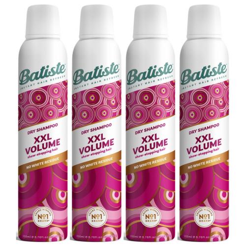 Батист Сухой шампунь для волос XXL Volume, 4 х 200 мл (Batiste, Stylist)