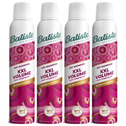 Батист Комплект XXL Volume Spray Спрей для экстра объема волос, 4 шт х 200 мл (Batiste, Stylist)