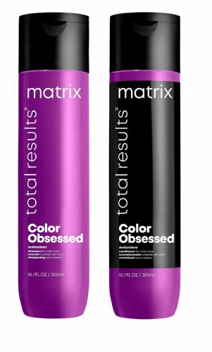 Матрикс Комплект Color Obsessed (Шампунь для окрашенных волос, 300 мл + Кондиционер для окрашенных волос, 300 мл) (Matrix, Total results, Color Obsessed)