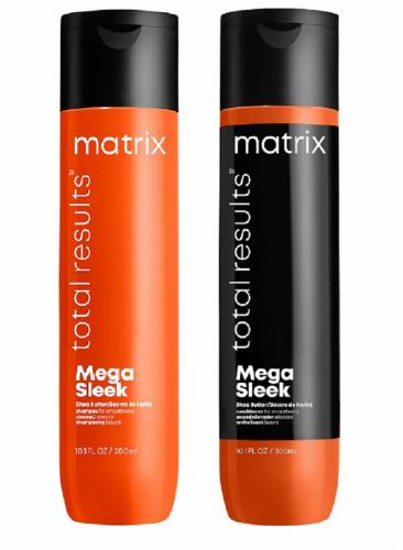 Матрикс Комплект Мега Слик Шампунь 300 мл + Кондиционер 300 мл (Matrix, Mega Sleek), фото-2