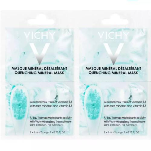 Виши Комплект Успокаивающая маска саше Purete Thermal, 2х6 мл*2 шт. (Vichy, Masque)