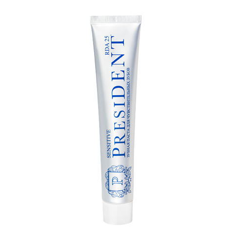 Президент Зубная паста для чувствительных зубов, 100 мл (President, Sensitive), фото-3